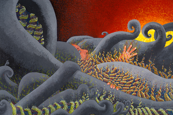"Beyond Transience" Original Acrylic Painting