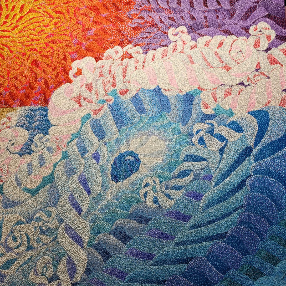 "Blodughadda of the Nine Daughters" Original Acrylic Painting