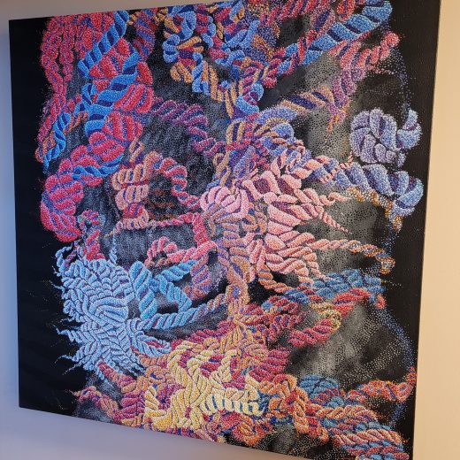 "The Night We Met" Original Acrylic Painting