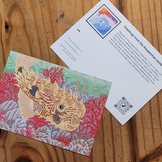 "Regular at the Assawoman Oyster Bar" Postcard